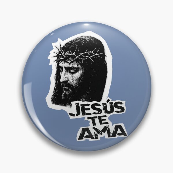 Item preview, Jesus Te AMA Jesus Loves You Christian art designed and sold by Colorfulman.