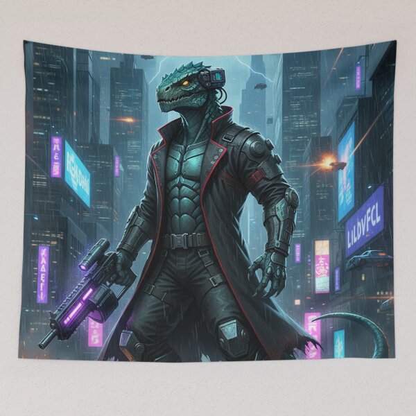 Item preview, Cyberpunk Lizard designed and sold by RaF71PrO.