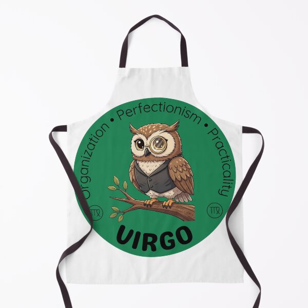 Item preview, Virgo Zodiac Owl | Wise Earth Sign Design designed and sold by Pets & Memes & Stuff.
