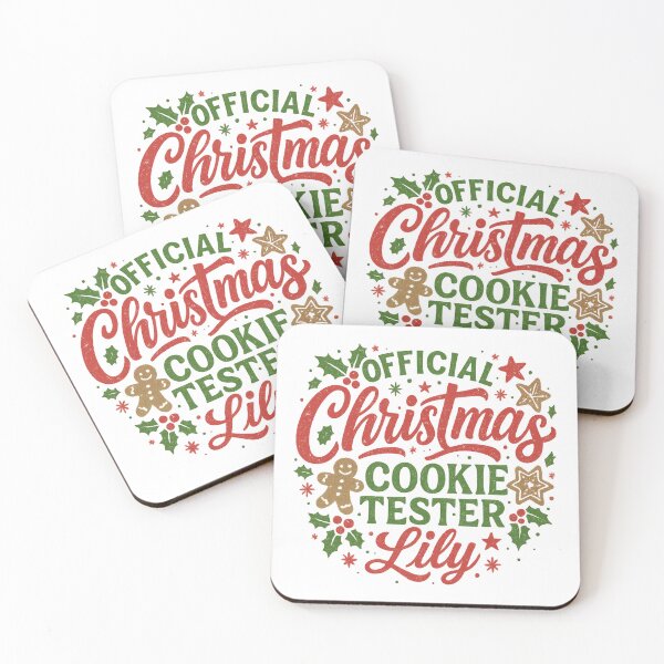 Item preview, Christmas Gift for Lily – Official Cookie Tester designed and sold by Meandmyshop.