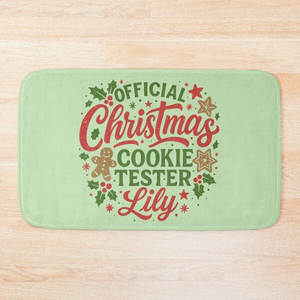 Item preview, Christmas Gift for Lily – Official Cookie Tester designed and sold by Meandmyshop.