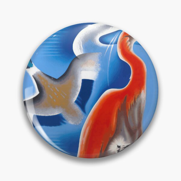 Item preview, Vintage Danube Delta Travel Poster | Mid-Century Art Deco Design | Bird Paradise in Romania | Bold & Vibrant Colors designed and sold by artofuniverse.