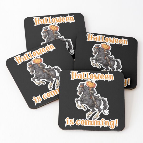 Item preview, Trick Or Trot Creepy Halloween Is Comming Horse Design designed and sold by KZurHTPC.