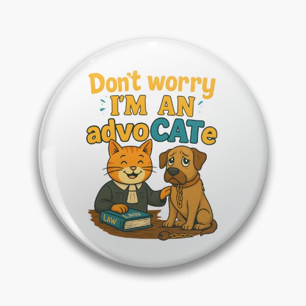 Aperçu de l'œuvre T-shirt AdvoCATe Pun – Motif avocat chat plein d'esprit pour les passionnés de droit créée et vendue par SVALANART.