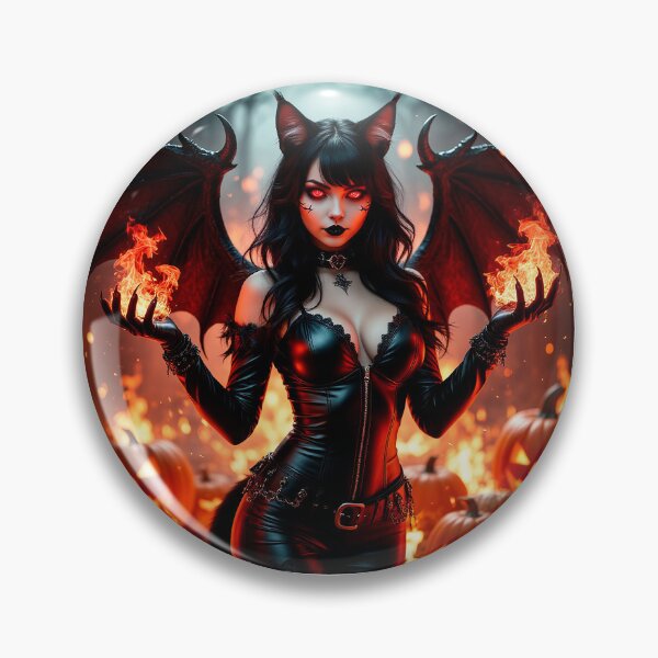 Item preview, Infernal Cat – Demon Witch Catgirl designed and sold by AmetistLight.