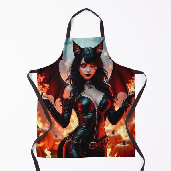 Item preview, Infernal Cat – Demon Witch Catgirl designed and sold by AmetistLight.
