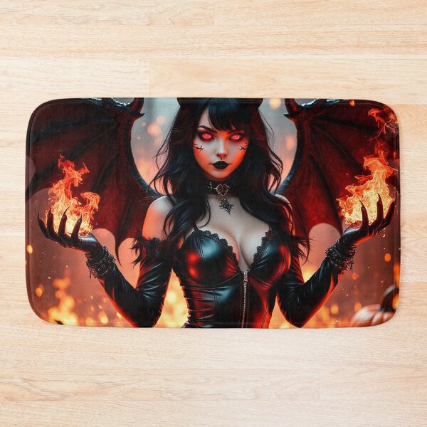 Item preview, Infernal Cat – Demon Witch Catgirl designed and sold by AmetistLight.