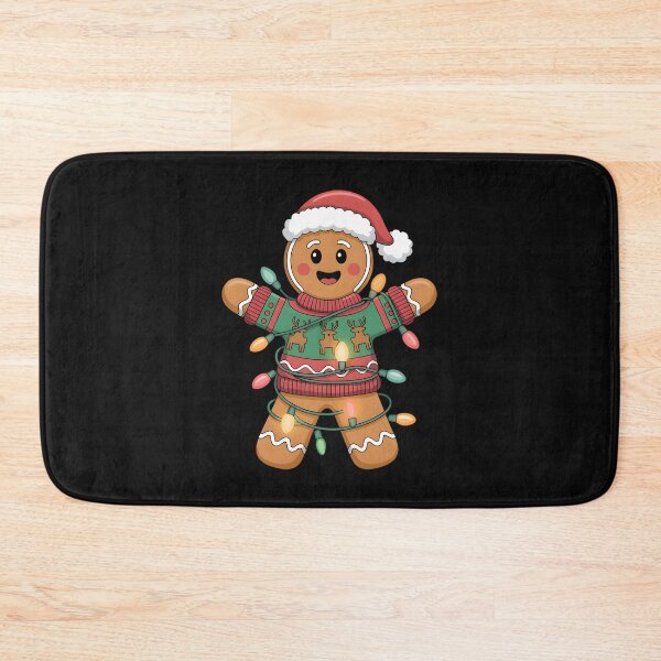 Item preview, Gingerbread Man Funny Ugly Christmas Sweater Kids Girls designed and sold by clothesy7.