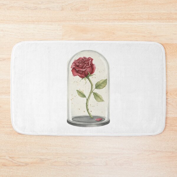 Item preview, Enchanted Beauty and the Beast Rose Botanical Art Prin designed and sold by eyesasdaggers.