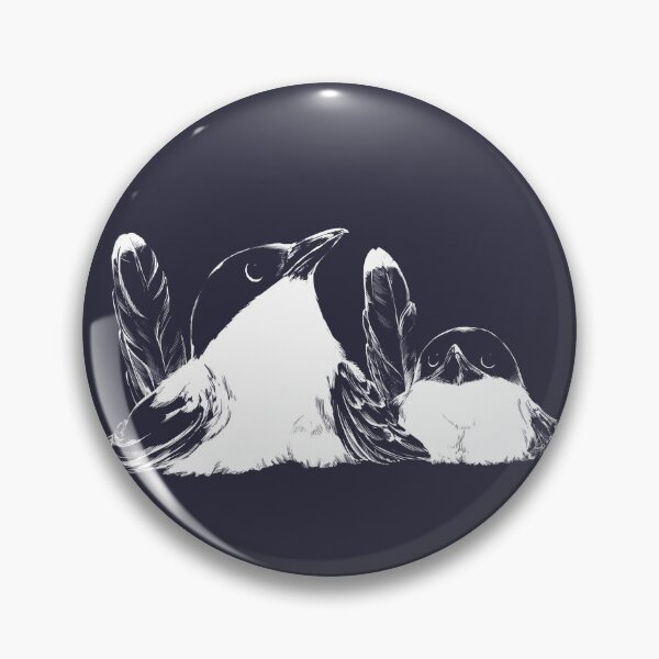 Item preview, Friendly Azure-winged Magpies designed and sold by hichili-dori.