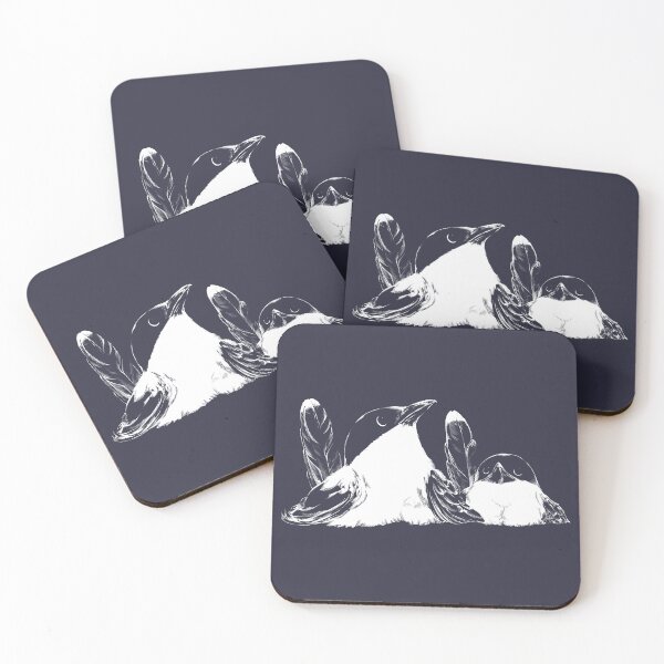 Item preview, Friendly Azure-winged Magpies designed and sold by hichili-dori.