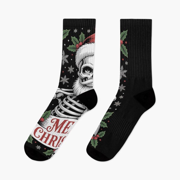 Item preview, Merry Christmas Creepy Goth Santa designed and sold by RayArmstrong.