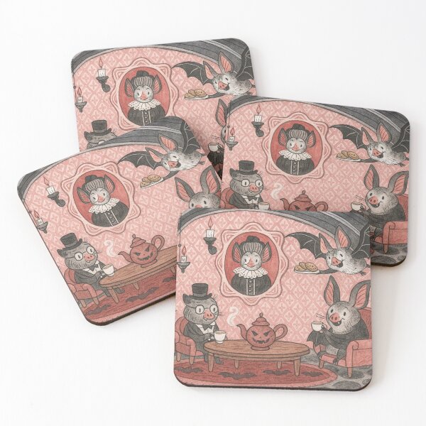 Item preview, A Cozy Bat Tea Party designed and sold by iamdesigns14.