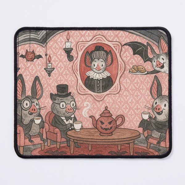 Item preview, A Cozy Bat Tea Party designed and sold by iamdesigns14.