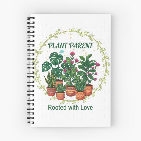 Item preview, Plant Parent Rooted with Love Houseplant Circle Wreath designed and sold by TajSprinklz.