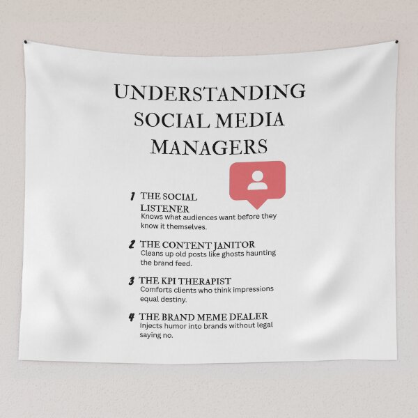 Item preview, Understanding Social Media Managers Vol. 1 – Everyday Social Chaos designed and sold by PsyFlow35.