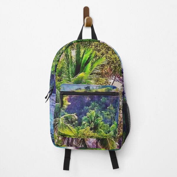 Item preview, Seychelles Tropical Beach Paradise – Vibrant Palm Trees, Turquoise Ocean, and Exotic Island Scenery designed and sold by Joesy.