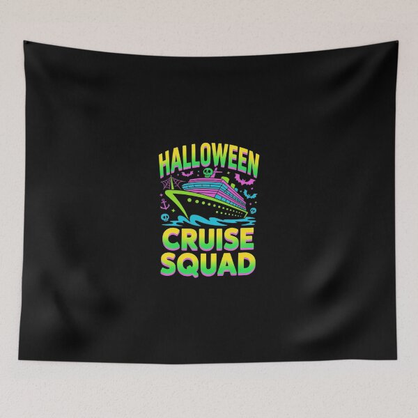 Item preview, skull Halloween cruise squad Cruising crew designed and sold by dainegilbert.