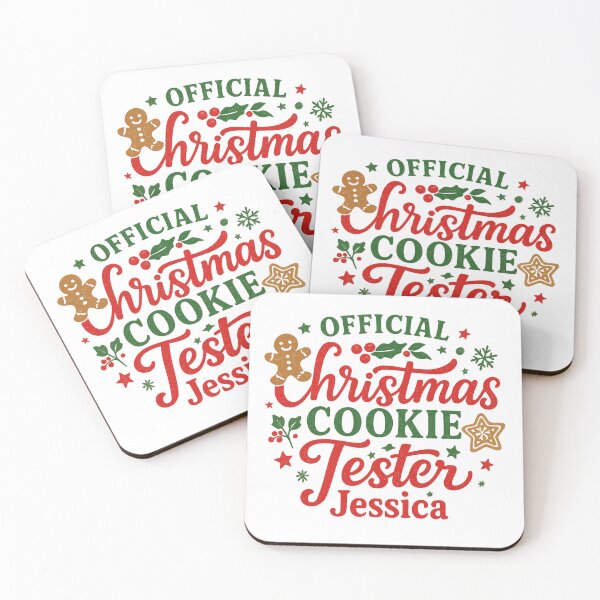 Item preview, Christmas Gift for Jessica – Official Cookie Tester designed and sold by Meandmyshop.