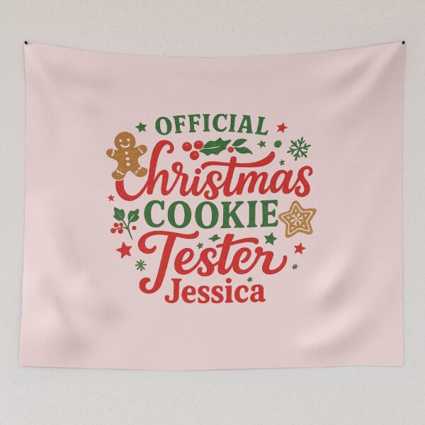 Item preview, Christmas Gift for Jessica – Official Cookie Tester designed and sold by Meandmyshop.