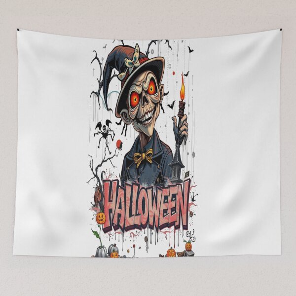 Item preview, halloween graffiti art Professional design designed and sold by atomsama.