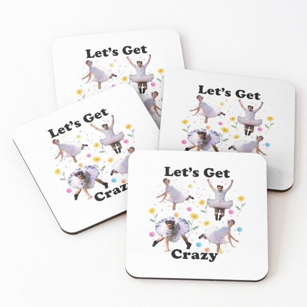 Item preview, Let's get silly, crazy, tutu dance, funnyfits70, Humor, Funny, retro, vintages, funny quotes, animal humor, designed and sold by FunnyFits70.