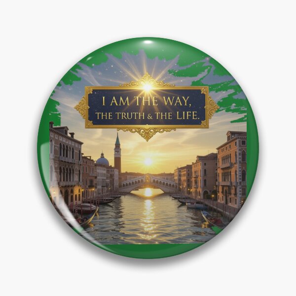 Item preview, The Way, The Truth, The Life – 3D Holy Light , designed and sold by PaintMeWorld.