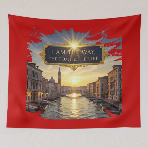 Item preview, The Way, The Truth, The Life – 3D Holy Light , designed and sold by PaintMeWorld.