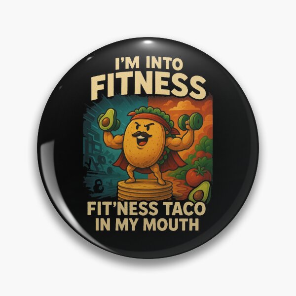 Item preview, Fitness Taco - Funny Gym Workout Foodie Bodybuilding Gift designed and sold by SPAZE-Typo.