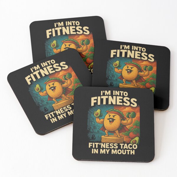 Item preview, Fitness Taco - Funny Gym Workout Foodie Bodybuilding Gift designed and sold by SPAZE-Typo.