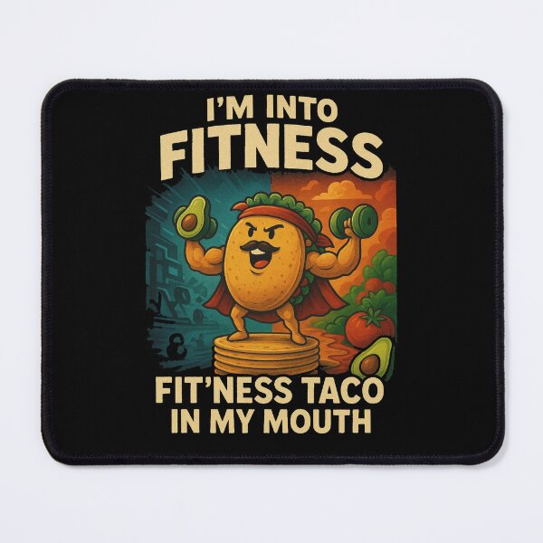Item preview, Fitness Taco - Funny Gym Workout Foodie Bodybuilding Gift designed and sold by SPAZE-Typo.
