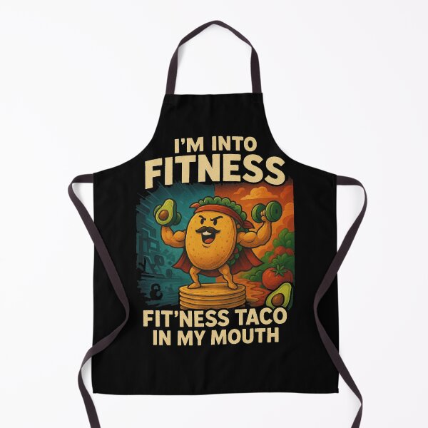 Item preview, Fitness Taco - Funny Gym Workout Foodie Bodybuilding Gift designed and sold by SPAZE-Typo.