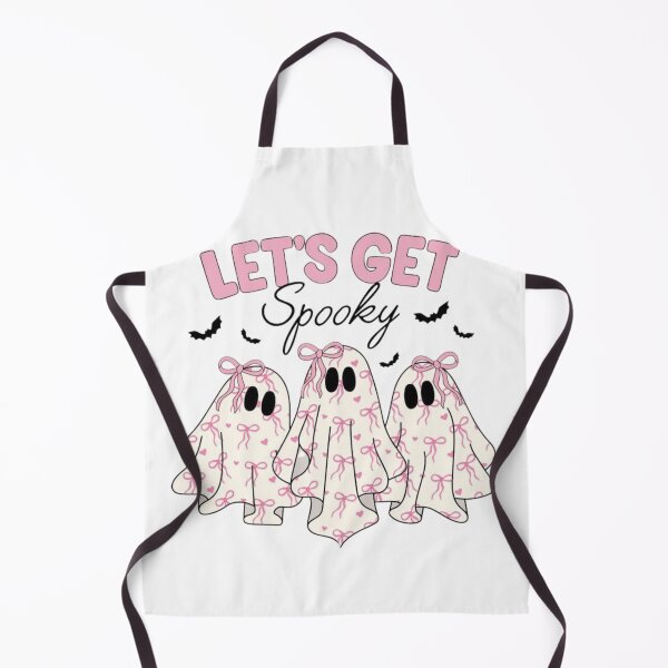 Item preview, Let’s Get Spooky – Cute Pink Ghostcore Halloween Design designed and sold by FloraMyst.