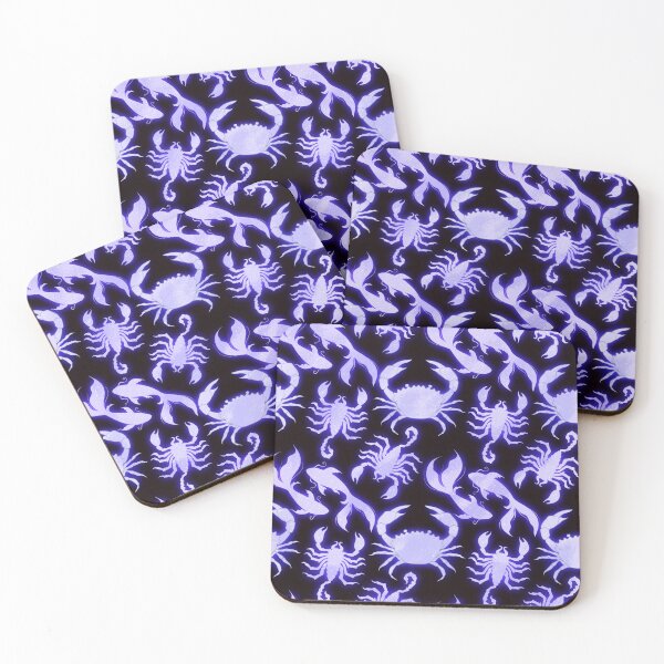 Item preview, Celestral Astrological Water Signs Pattern – Scorpio, Cancer, Pisces designed and sold by LilysAAtelier.
