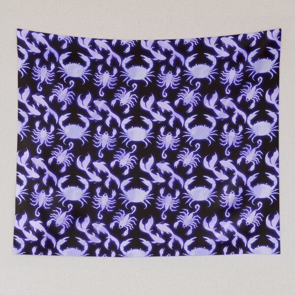 Item preview, Celestral Astrological Water Signs Pattern – Scorpio, Cancer, Pisces designed and sold by LilysAAtelier.