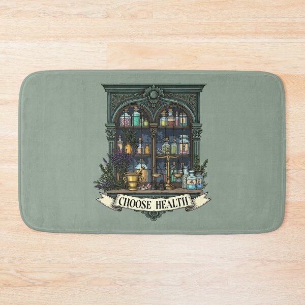 Item preview, Choose Health – Vintage Pharmacy Cabinet designed and sold by Plakartis.