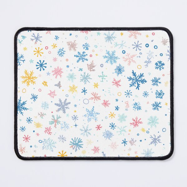 Item preview, Minimal Snow Particle Pattern – Soft Pastel Winter Seamless Texture | Cute Minimal Vector Design designed and sold by Windy-market.