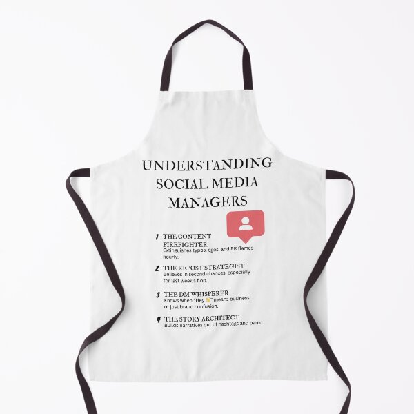 Item preview, Understanding Social Media Managers – Humor Only Marketers Get designed and sold by PsyFlow35.