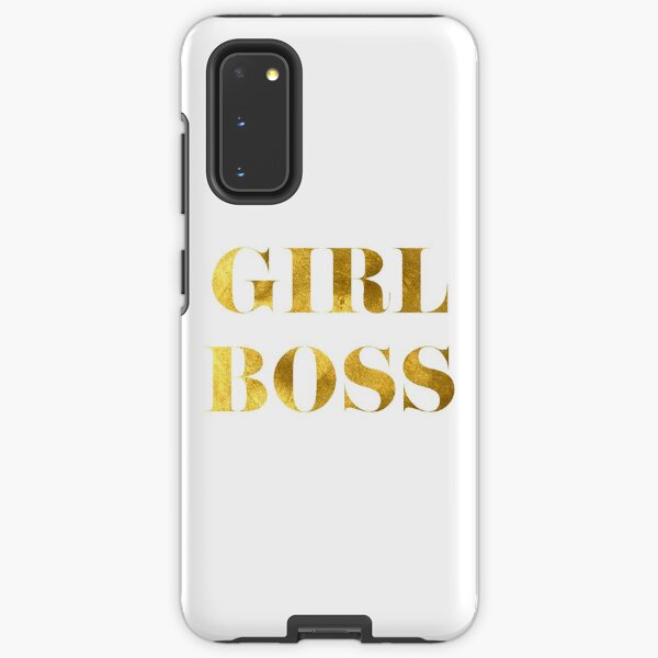 Girl Boss Faux Gold Foil Samsung Galaxy Tough Case