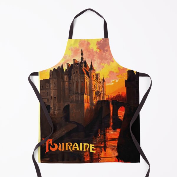 Item preview, Vintage French Railway Poster | Château de Chenonceau Art | Loire Valley Travel Print | Touraine Wall Decor & Home Gift designed and sold by artofuniverse.