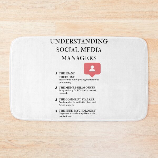 Item preview, Understanding Social Media Managers – Coffee, Chaos, and Content designed and sold by PsyFlow35.