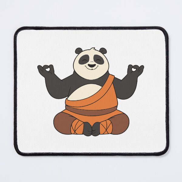 Item preview, Meditating Panda in Zen Pose designed and sold by -DEEWOLF-.