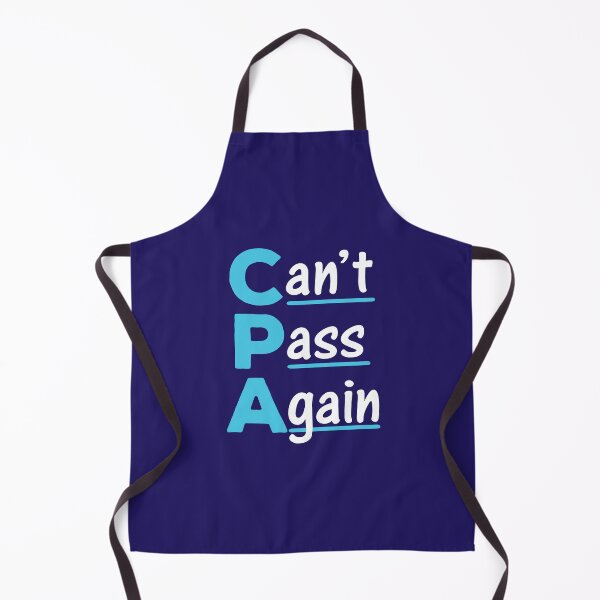 Item preview, CPA Funny Accountant Can't Pass Again Acronym designed and sold by jaygo.