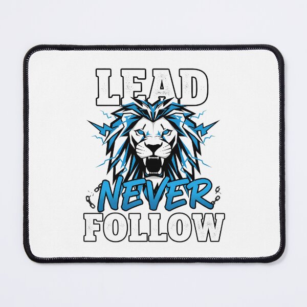 Item preview, Lead Never Follow Leaders | Bold Motivational Typography T-Shirt designed and sold by lamiarte.