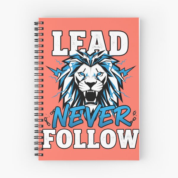 Item preview, Lead Never Follow Leaders | Bold Motivational Typography T-Shirt designed and sold by lamiarte.