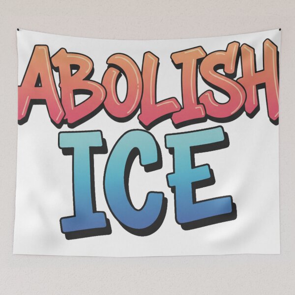 Item preview, Abolish ICE Art Print – Protest Poster for Activists designed and sold by eyesasdaggers.