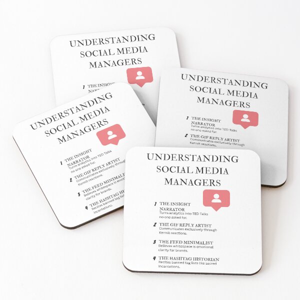 Item preview, Understanding Social Media Managers Vol. 2 – Hashtags and Heartburn designed and sold by PsyFlow35.