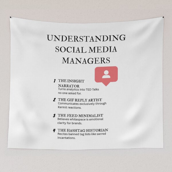Item preview, Understanding Social Media Managers Vol. 2 – Hashtags and Heartburn designed and sold by PsyFlow35.
