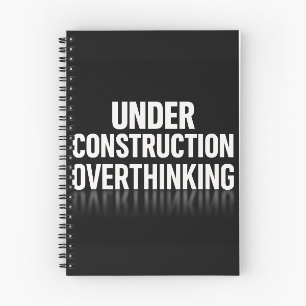 Item preview, Under Construction – Overthinking designed and sold by Boldolka.