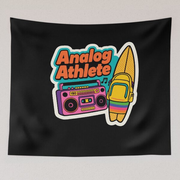 Item preview, Analog Athlete - Retro Digital Detox designed and sold by sharifex.